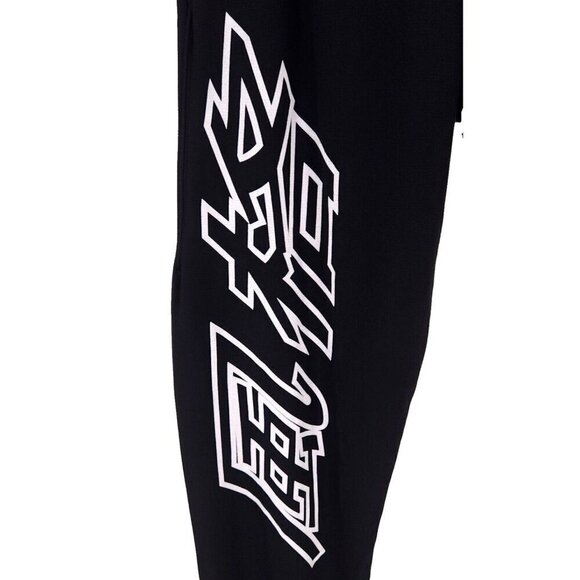Heron Preston Tapered Printed Loopback Sweatpants Size L Mens Cotton-Jersey - Picture 3 of 15